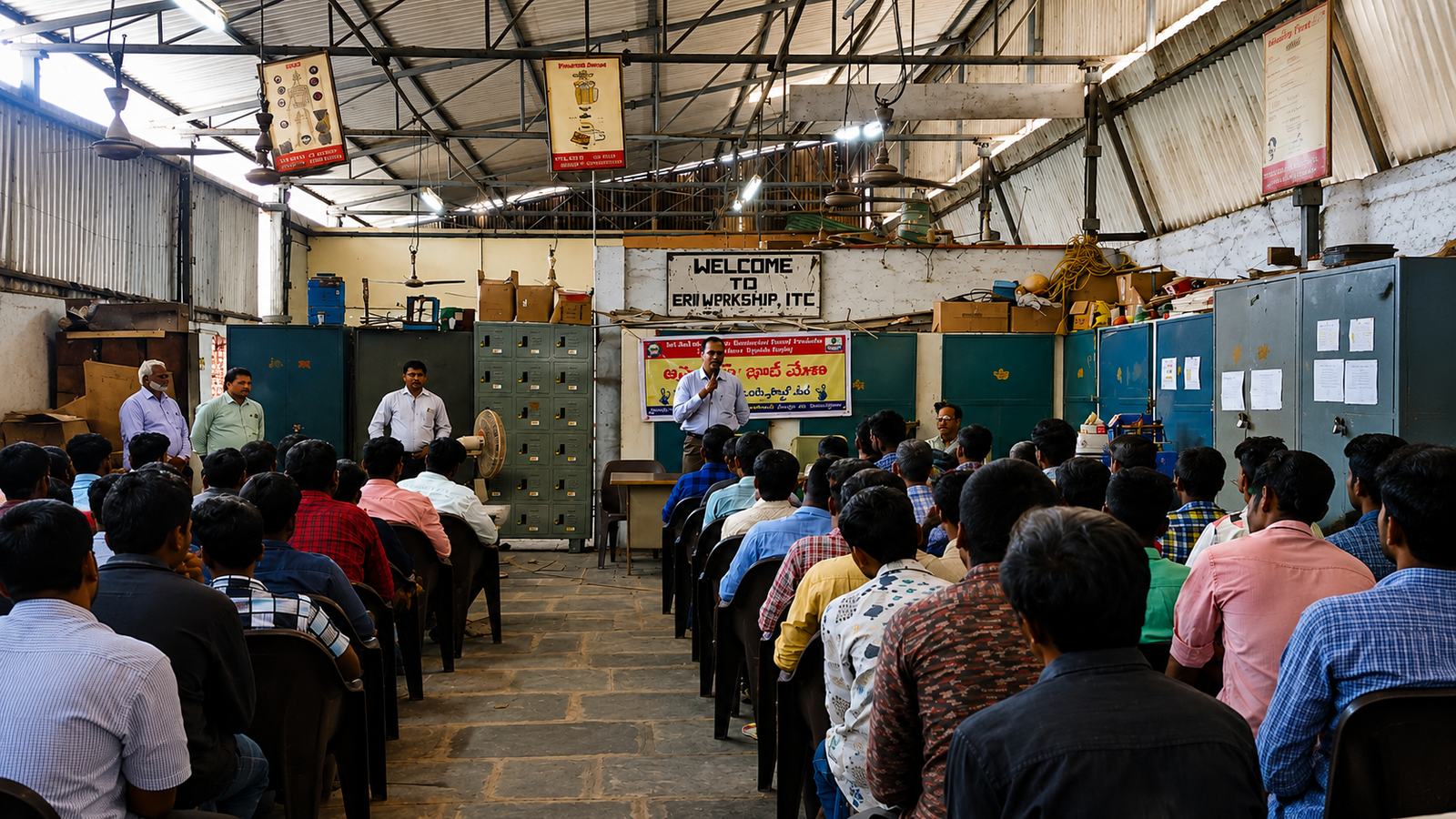 Students seminar and guest lecture in workshop